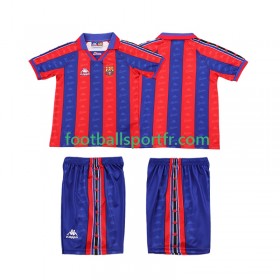 Tenue FC Barcelone Retro Enfant Domicile 1996 1997 Maillot de Foot